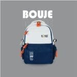 Bouje Laptop Backpack-Your Everyday Adventure | White-Navy